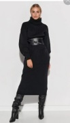 Sukienka dzianinowa maxi makadamia uni s,m,l