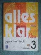 Alles klar 3 podręcznik i zeszyt ćwiczeń WSiP