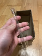 Probówka szklana okrągłodenna z zatyczką korkową 15x150mm