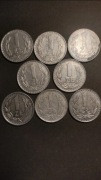 Monety Polskie - 1 zł 8 szt. 1977-1988 r.