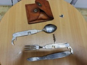 Gerlach niezbędnik turystyczny, sztućce składane 