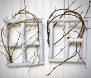 Dekoracja zawieszka boho rustykalny wianek stroik całoroczny wiosenny