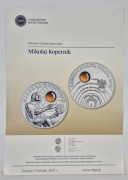Plakat NBP – Mikołaj Kopernik do monety kolekcjonerskiej 50 zł (2023)