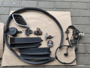 Saab 9 - 3 części dokładka zderzaka, grill znaczek , i inne 