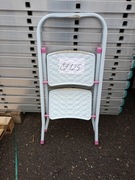 Drabina składana domowa 2-stopniowa schodki HIGHER