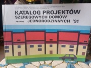 Katalog projektów szeregowych domów jednorodzinnych '91 Arkady