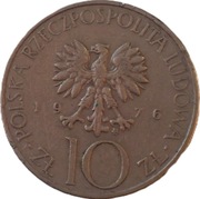 Polska 10 złotych z 1976 roku ADAM MICKIEWICZ - OBEJRZYJ MOJĄ OFERTĘ
