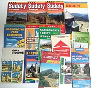 SUDETY Karkonosze Góry Stołowe Karpacz Polanica Mapa plan przewodnik (opis)