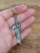 Wisiorek, sztylet wikinga, miecz,stal nierdzewna 