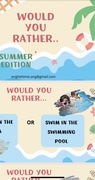 Would you rather… summer edition PDF