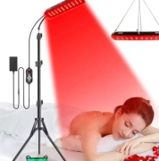 Lampa LED z czerwonym światłem – terapia światłem na ciało i twarz