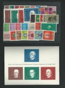 1968 Niemcy, RFN, Rocznik , Czysty**