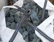Kamień zielony do Gabionu Ogrodzenie Gabion Grys Serpentynit Chrzanów