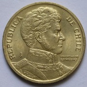 Chile 10 pesos 1994 - O'higgins  - stan 2