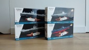 COBI Okręty podwodne 1:300 - U-boot x2, HMS Upholder, P-41