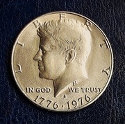 HALF DOLLAR-KENNEDY--1976-D--USA---BŁĘDY