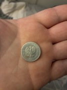 Moneta 20 groszy 1961.