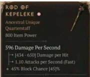 Diablo 4, sezon 6, Rod of Kepeleke - softcore Gwarancja 1GA 