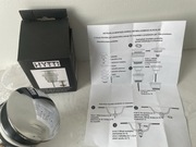 Korek umywalkowy klik chrom czyszczony od góry HYTTI niski bez przelewu