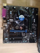 Płyta  MSI H81M-P32L z procesorem Xeon E3-1245 3.8GHz/ RAM 12GB DDR3