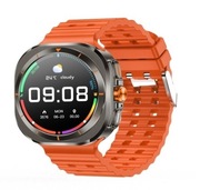Smartwatch zegarek sportowy Watch Ultra 47mm GPS tytanowy srebrny