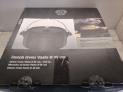 RÖSLE VARIO Dutch Oven, wysokiej jakości garnek Dutch z emaliowanego żeliwa