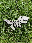 Flexi Rex 9 cm - Dwukolorowy Dinozaur 3D - Fidget / Zabawka