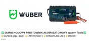 Prostownik Samochodowy Wuber 12/24 AGM itp Nowy