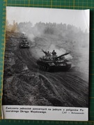 Polskie czołgi T-55 na poligonie - lata 70