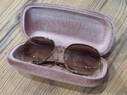 Kwadratowe metalowe damskie okulary SMU52W Miu Miu