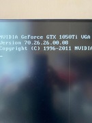 Karta graficzna GTX 1050 Ti 4 GB USZKODZONA