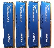 KINGSTON FURY HYPERX UDIMM DDR3 32GB (4x8GB) 1600MHz 1,5V 2R*8