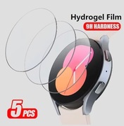 5 sztuk hydrożelowa folia ochronna na ekran do zegarka Samsung Galaxy 44 mm