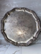 Srebrna taca o próbie 800 Gebrüder Sommé Nachf