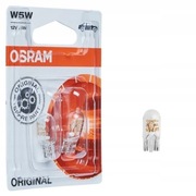 2 x Żarówka Samochodowa Pomocnicza W5W 12V 5W