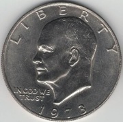 USA One dollar 1 dolar 1973 - 38,1 mm