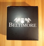 Beltimore pasek skórzany dwustronny klasyczny lico (dług. całkowita 130 cm)