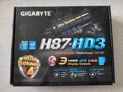 Zestaw Gigabyte H87-HD3 + Core I3-4130 3.4Ghz + 4GB DDR3 Kingston