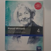Ponad słowami 4. Podręcznik do liceum. Zakres podstawowy i rozszerzony. 