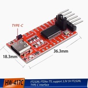 Konwerter USB do UART RS232 FT232RL 5V 3,3V USB-C TTL FTDI Do Arduino