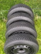 Felgi 15", 4x100, opony zimowe 185/65R15