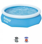 Basen rozporowy Fast Set 305x76 10FT BESTWAY 3w1 + Pompa + Filtr