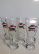 Bardzo rzadkie szklanki kolekcjonerskie Pepsi football