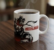 Metal Gear Solid 1 gra retro prezent dla gracza kubek ceramiczny gadzet