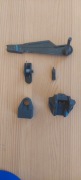 AKM selektor ognia, muszka, zatrzask magazynka