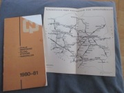 FOLDER INFORMATOR CPN STACJE BENZYNOWE 1980/81 PRL AUTO 