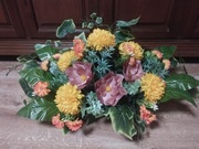 Wiązanka kwiatowa na grób 