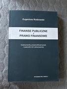 Finanse publiczne i prawo finansowe