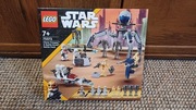 LEGO 75372 Star Wars Zestaw bitewny z żołnierzem klonów i droidem bojowym