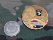 Challenge coin 101 Dywizja Powietrznodesantowa Operation Iraqi Freedom